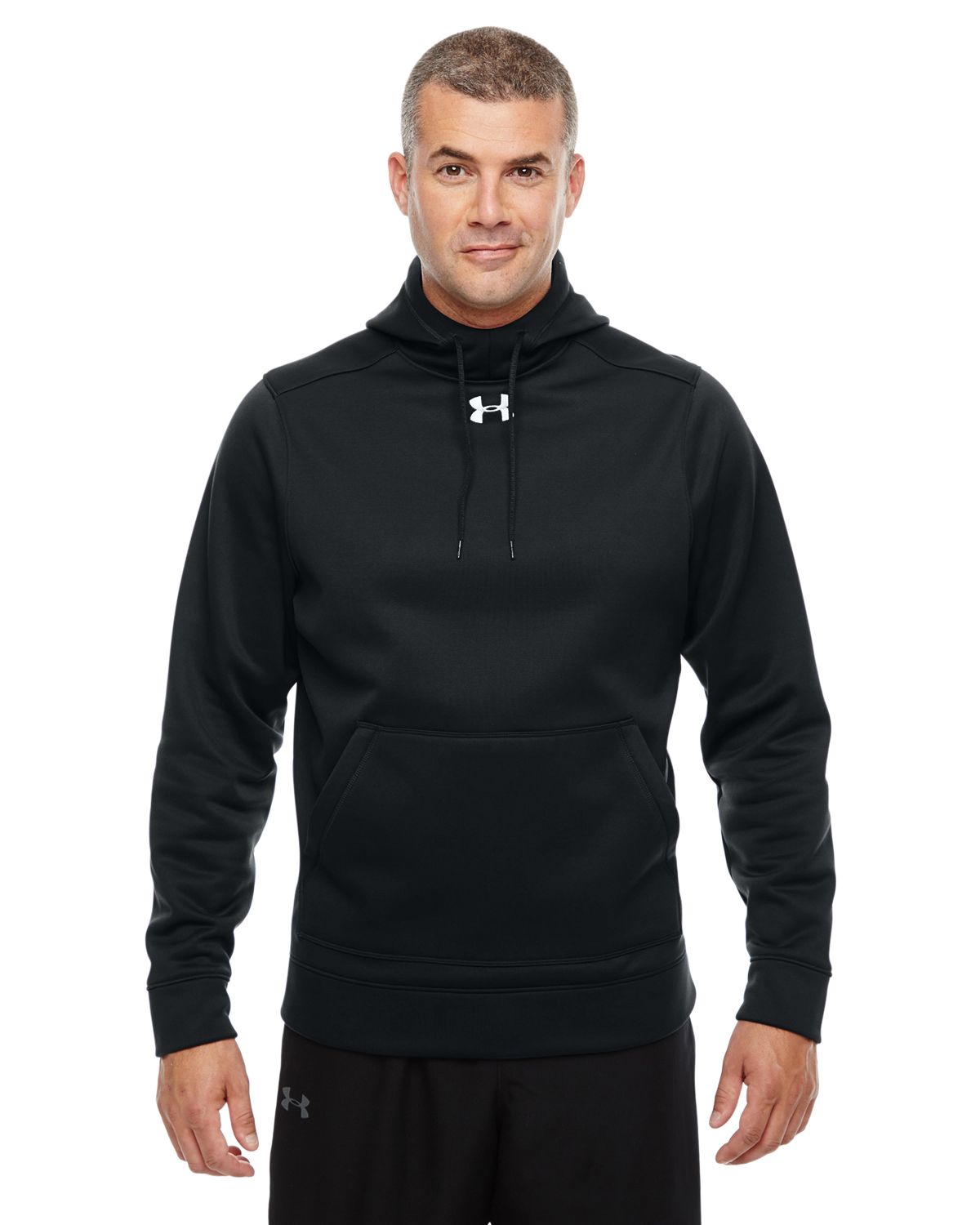 MENS UA STORM ARMOUR FLEECE HOODY