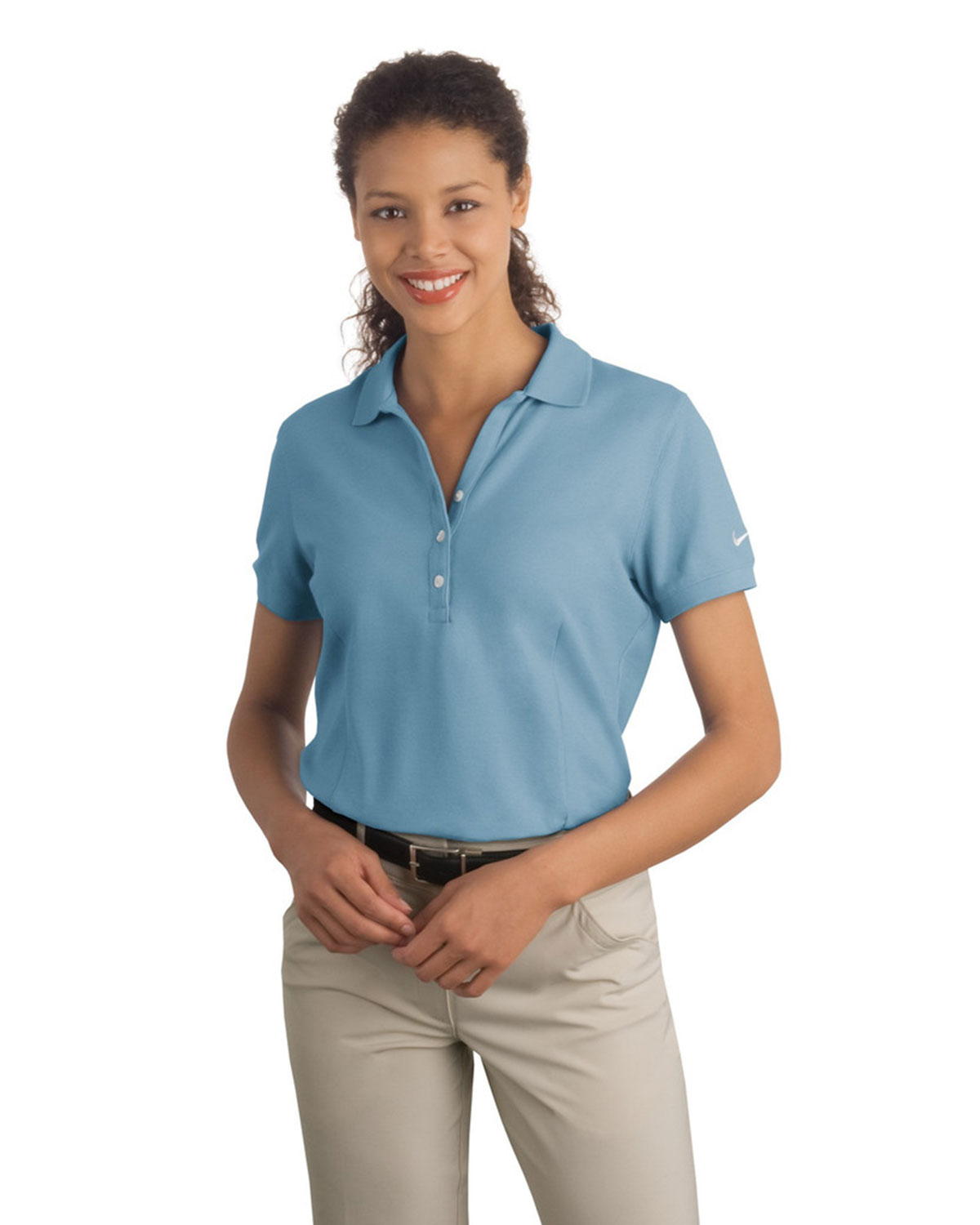 LADIES' PIQUE KNIT POLOS