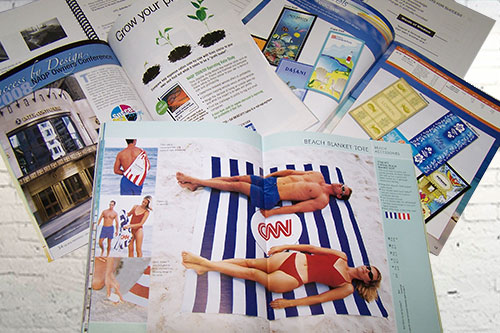 Catalogs,
                                                Booklets, Magazines